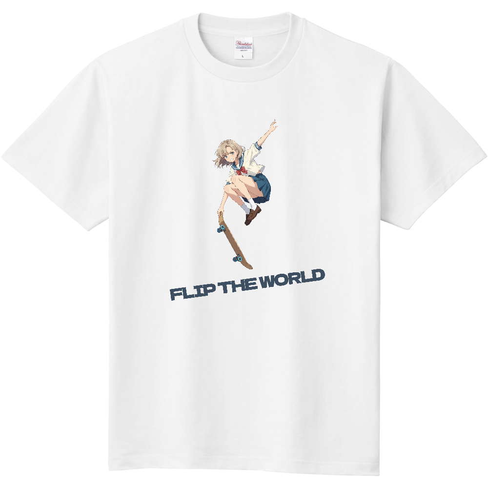 Sailor uniform girl FLIP THE WORLD