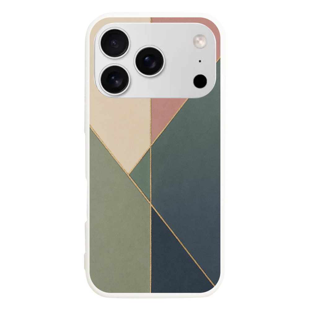 【北欧モダンカラーのiPhone17 Proハードケース（ホワイト）】