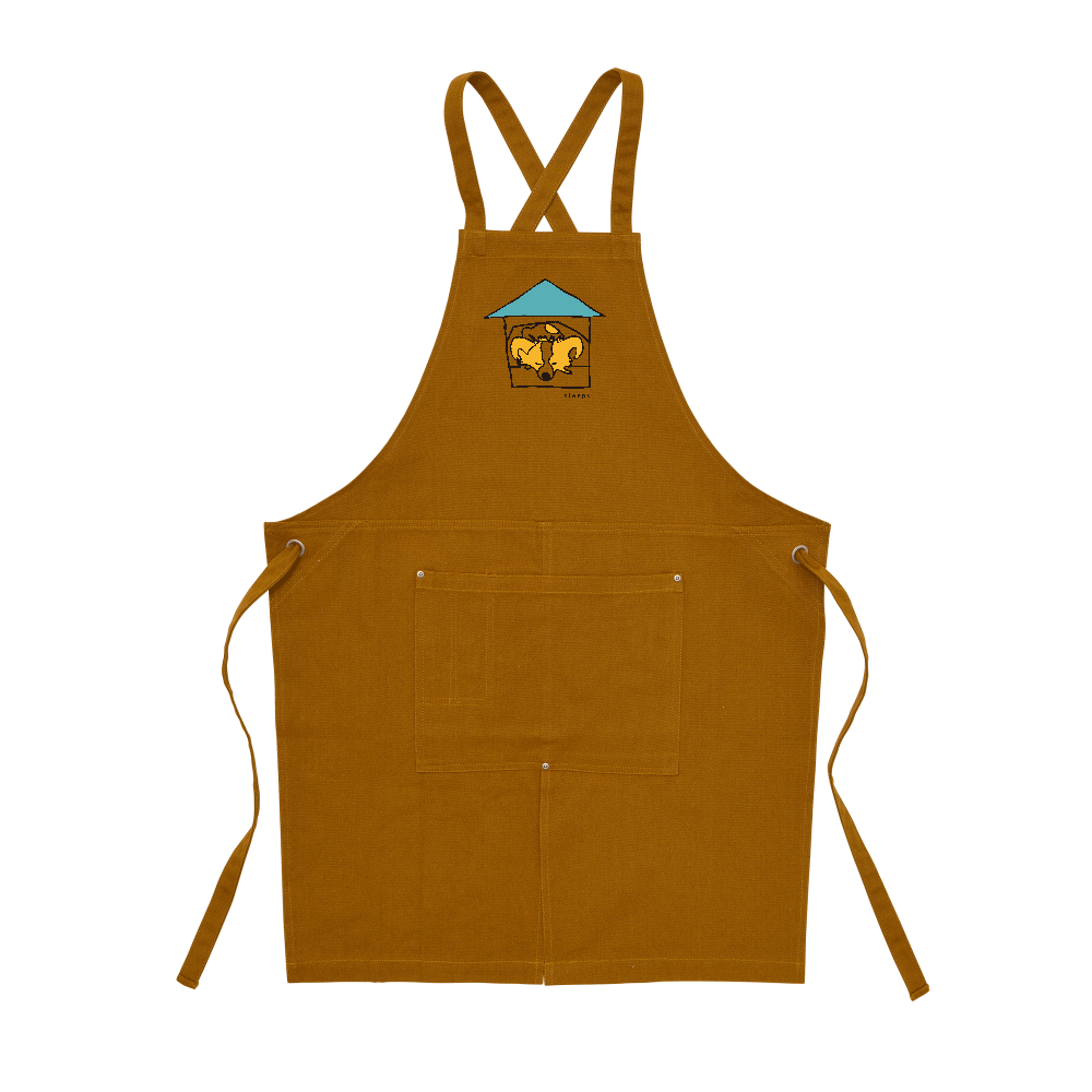 おやすみパピヨンエプロン