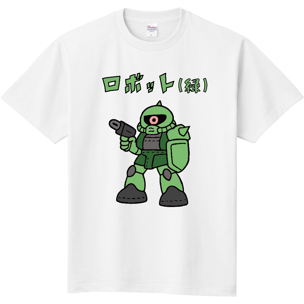 ロボット（緑）のＴシャツ