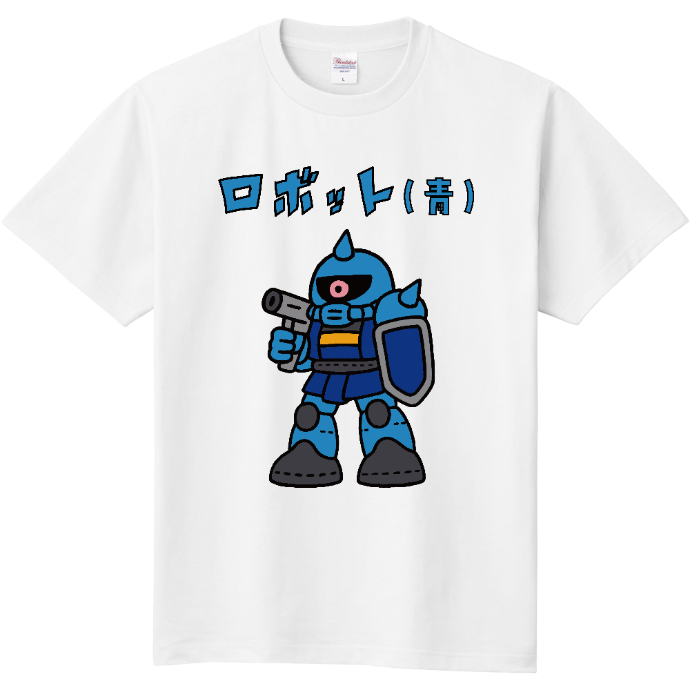 ロボット（青）のＴシャツ