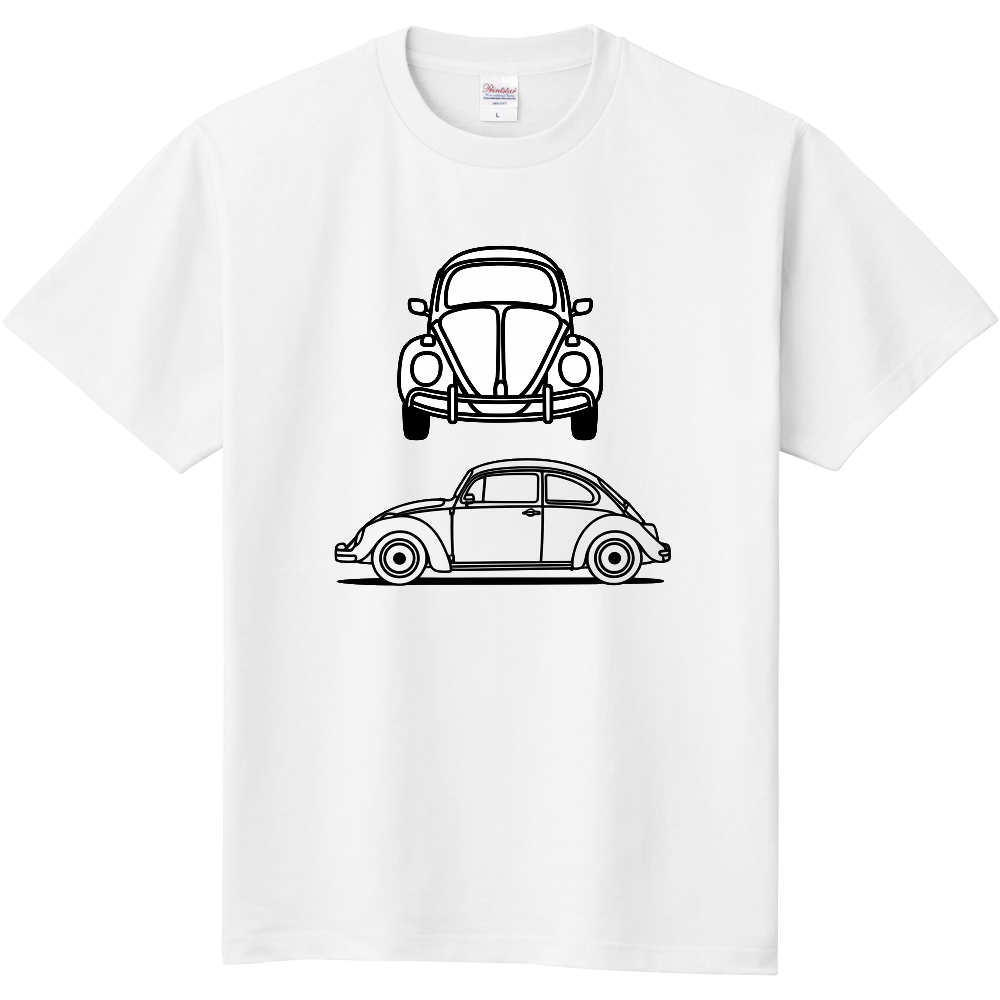 フォルクスワーゲンビートルのＴシャツ