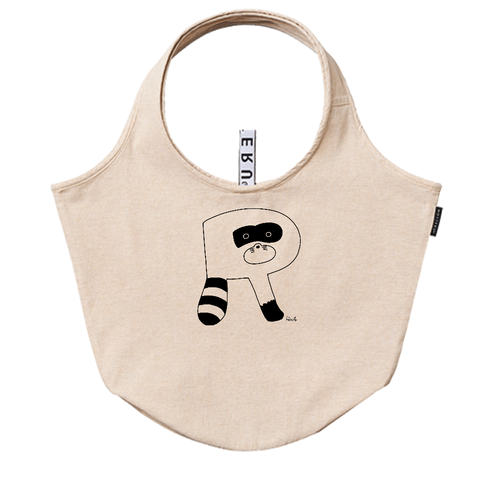 エコバック ごちゃまぜフォントABC「R」