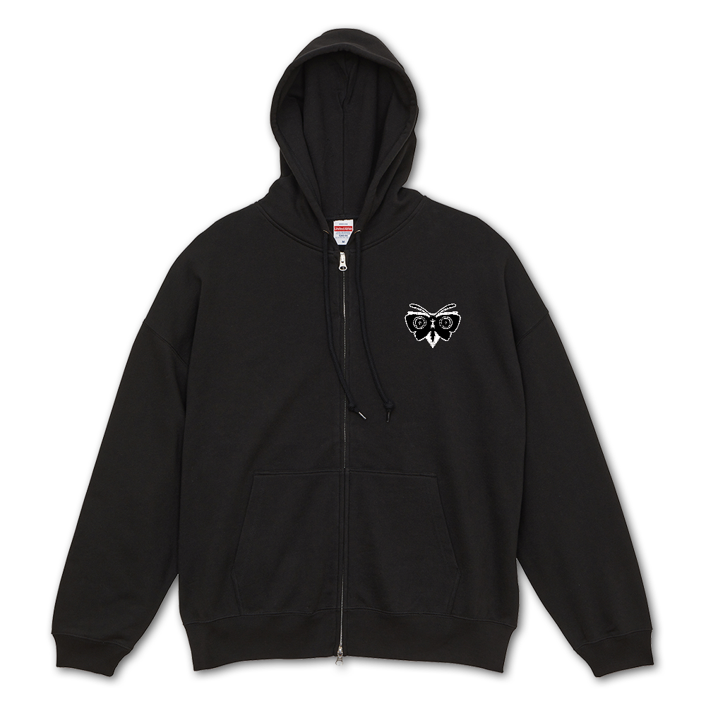 Lisa13 Moth×Owl hoodie(oversized)