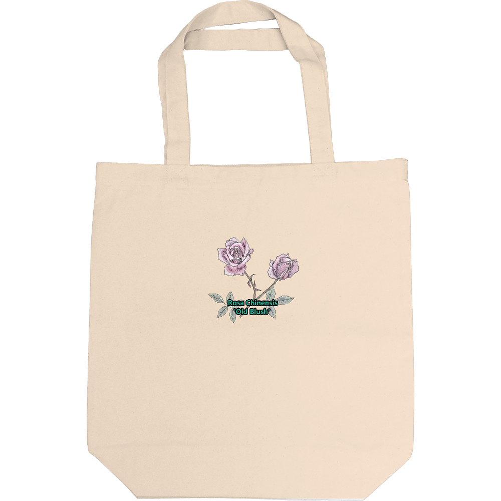 Rosa Chinensis Old Blush トートバック