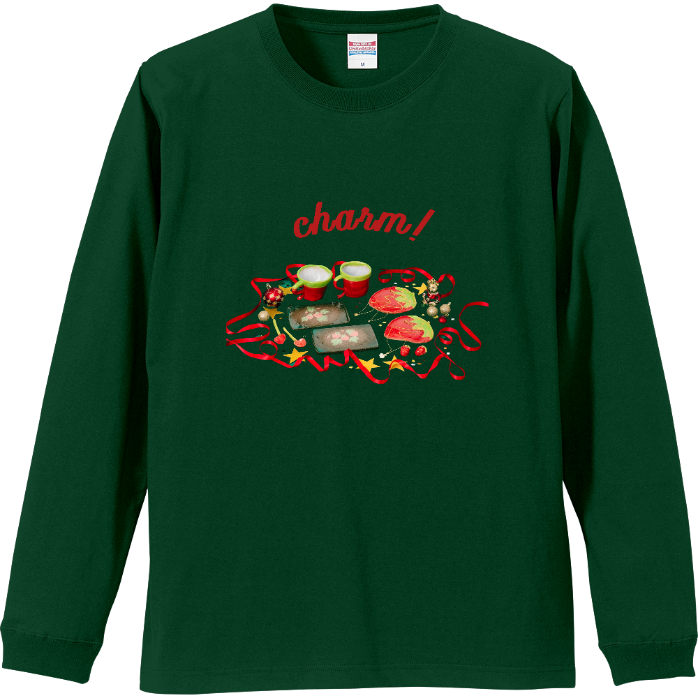 チャーム長袖Tシャツ