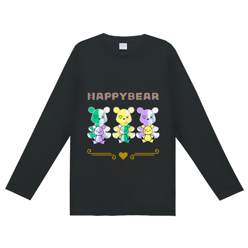 Happy♡Bearマーブル柄