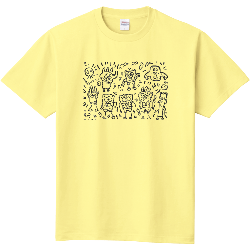 紀元前に描かれた壁画のＴシャツ