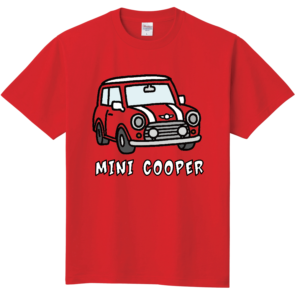 ミニクーパーのTシャツ