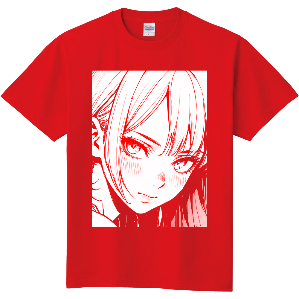美しい女性のＴシャツ
