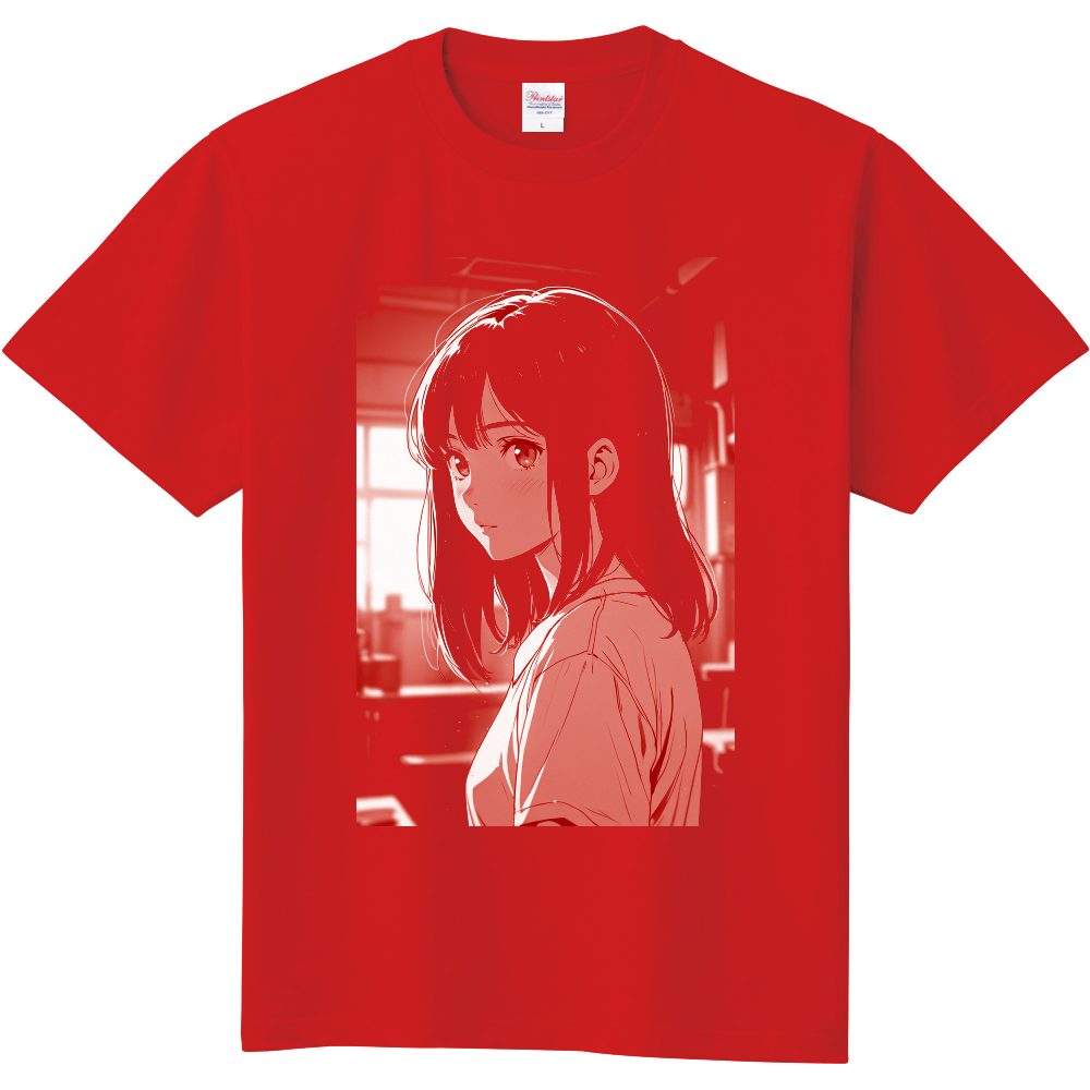 美しい女性のＴシャツ