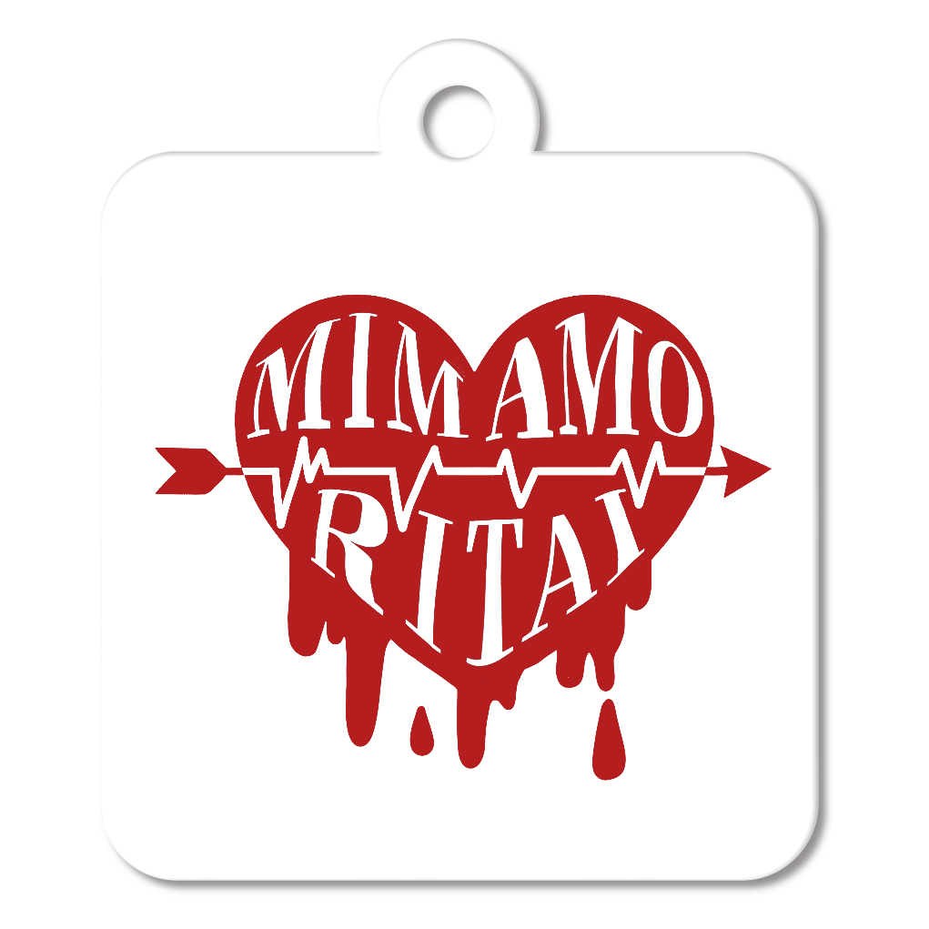 MIMARI デザインアクリルキーホルダー