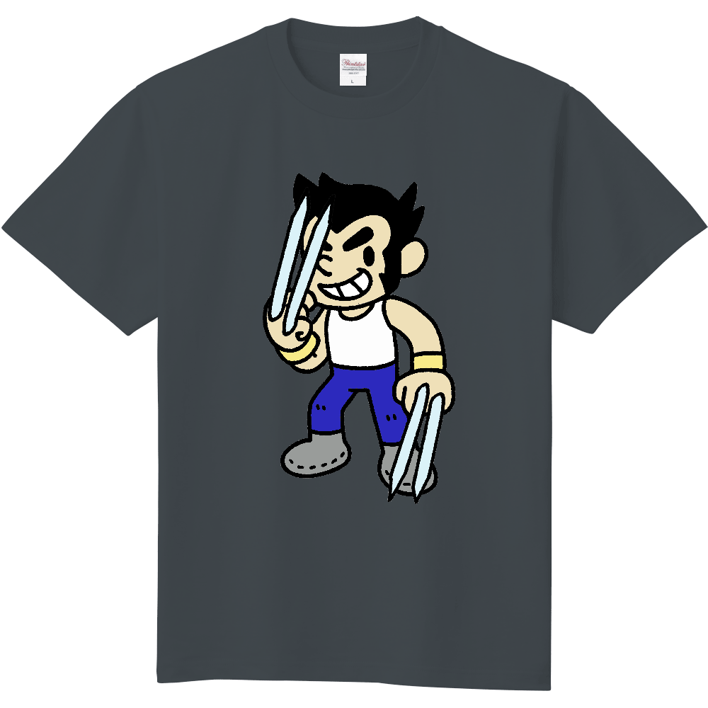 爪が長い男のＴシャツ