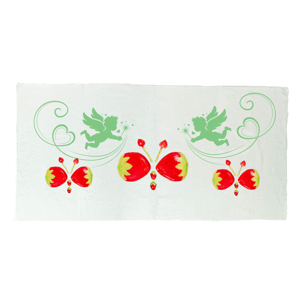 天使といちご蝶々　バスタオル