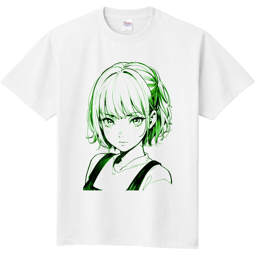 美しい女性のＴシャツ