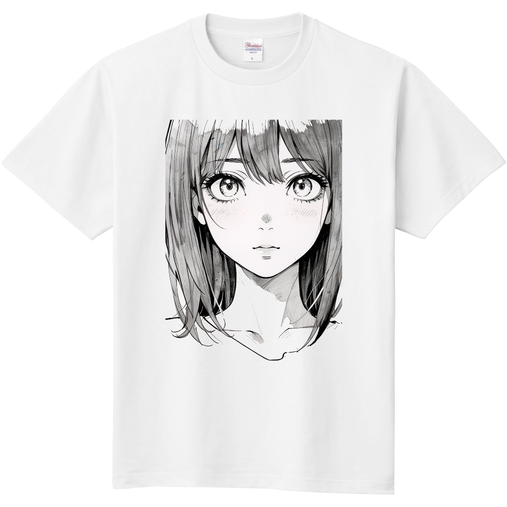 美しい女性のＴシャツ