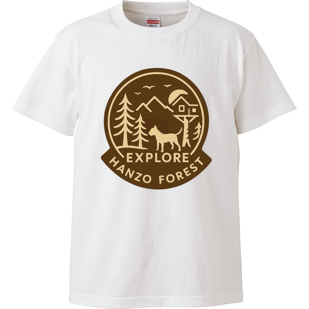 HANZO FOREST ベーシックTシャツ