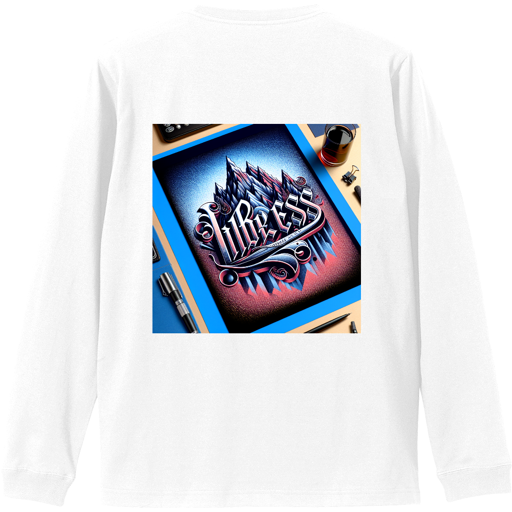 LIBRESS オリジナルロングTシャツ白