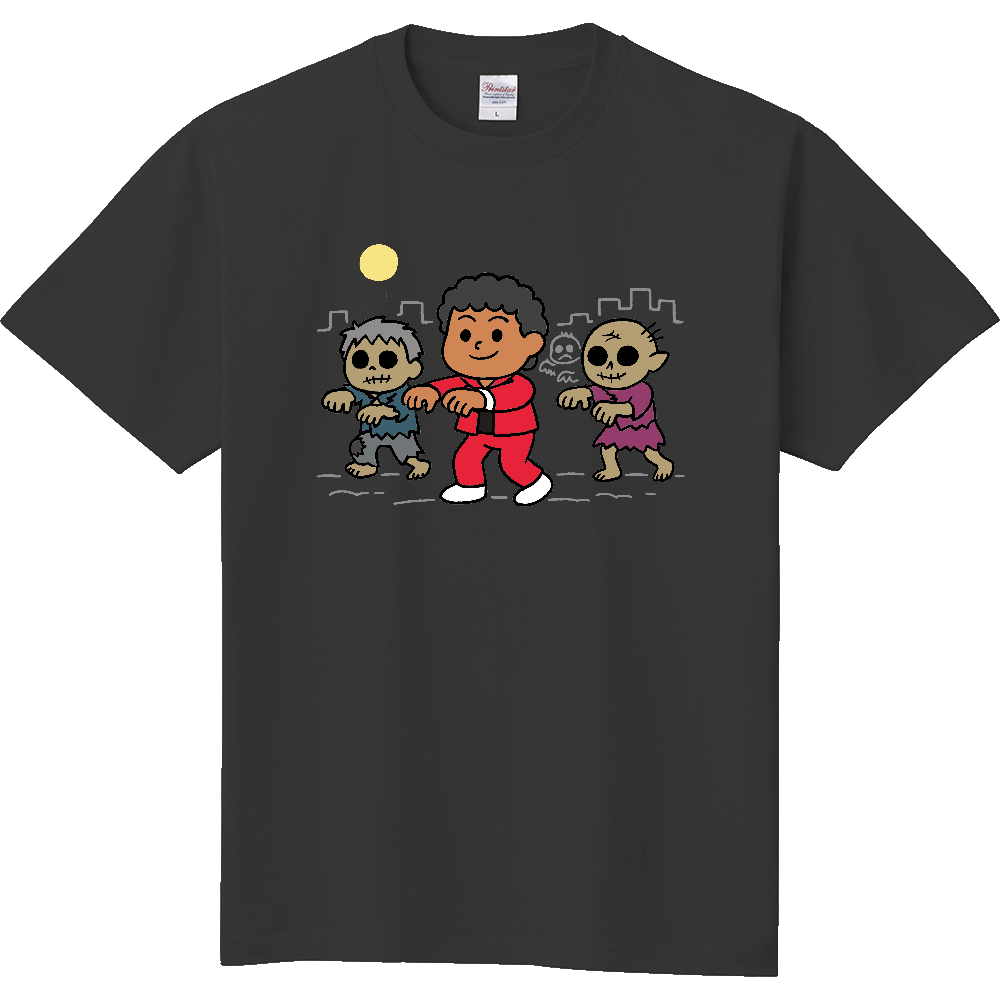 ゾンビと踊る歌手のTシャツ