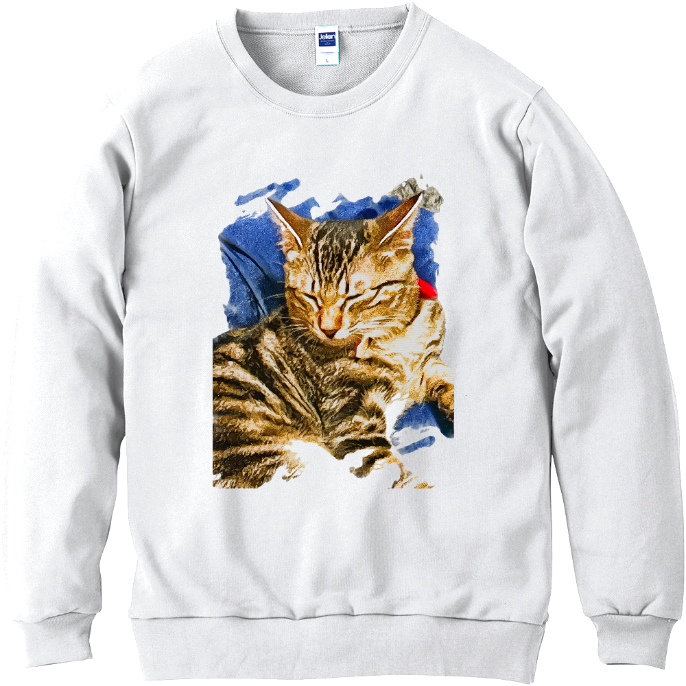 [スウェット] ねこのとら -わたちは眠いの-