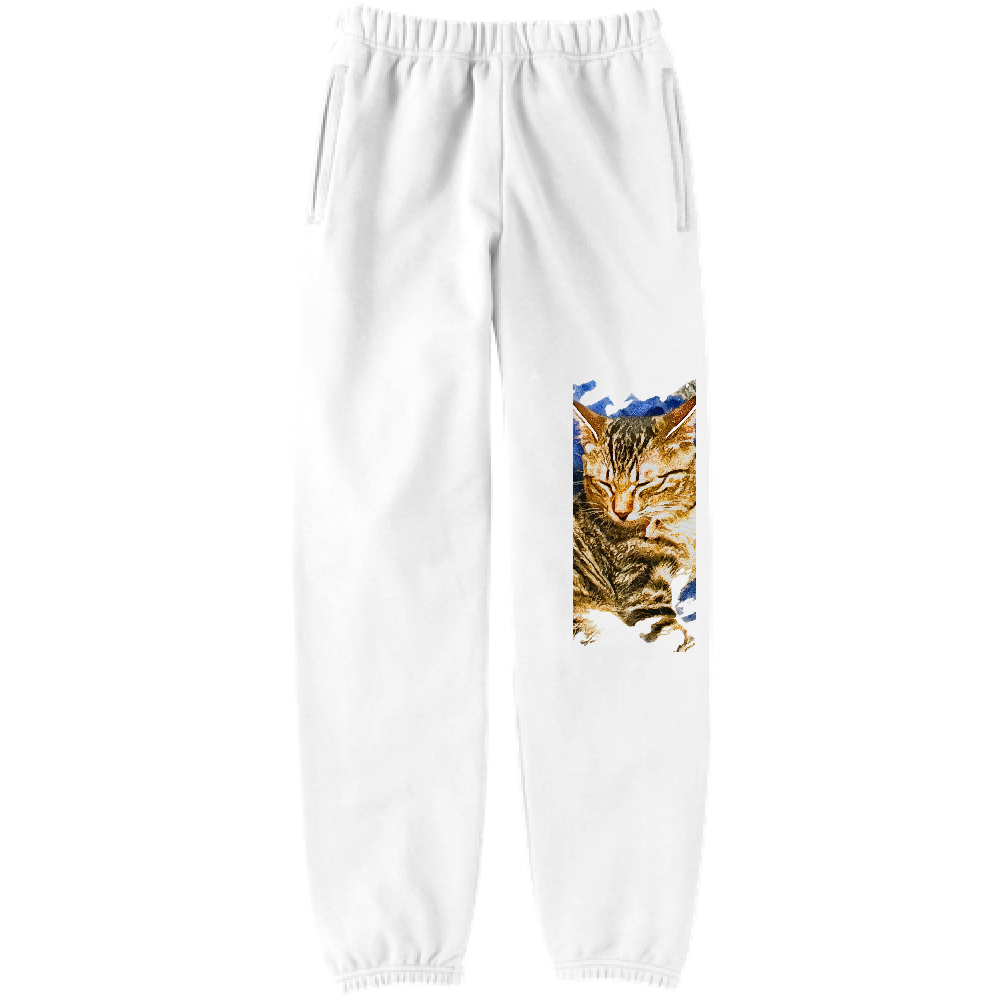 [スウェットパンツ] ねこのとら -わたちは眠いの-