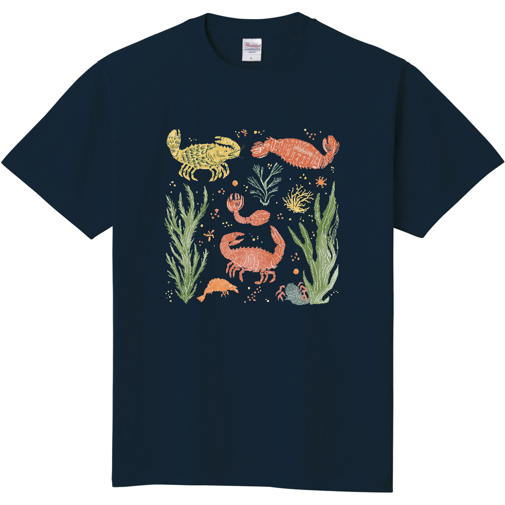 海底の生き物のＴシャツ