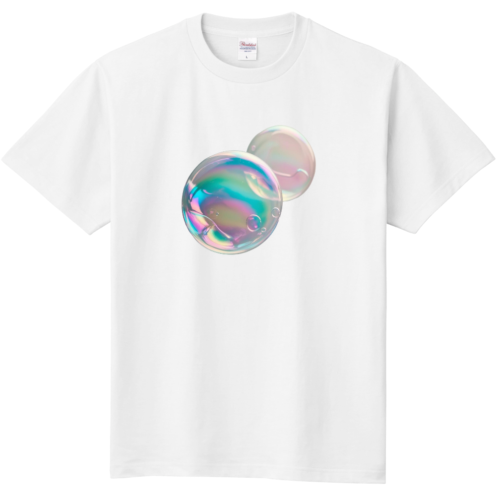 定番半袖T-シャツ「シャボン玉」