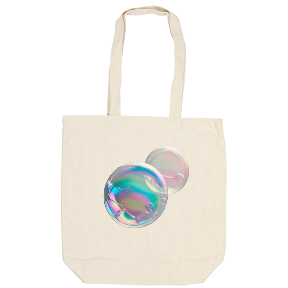 キャンバスデイリートート(M) 「シャボン玉」