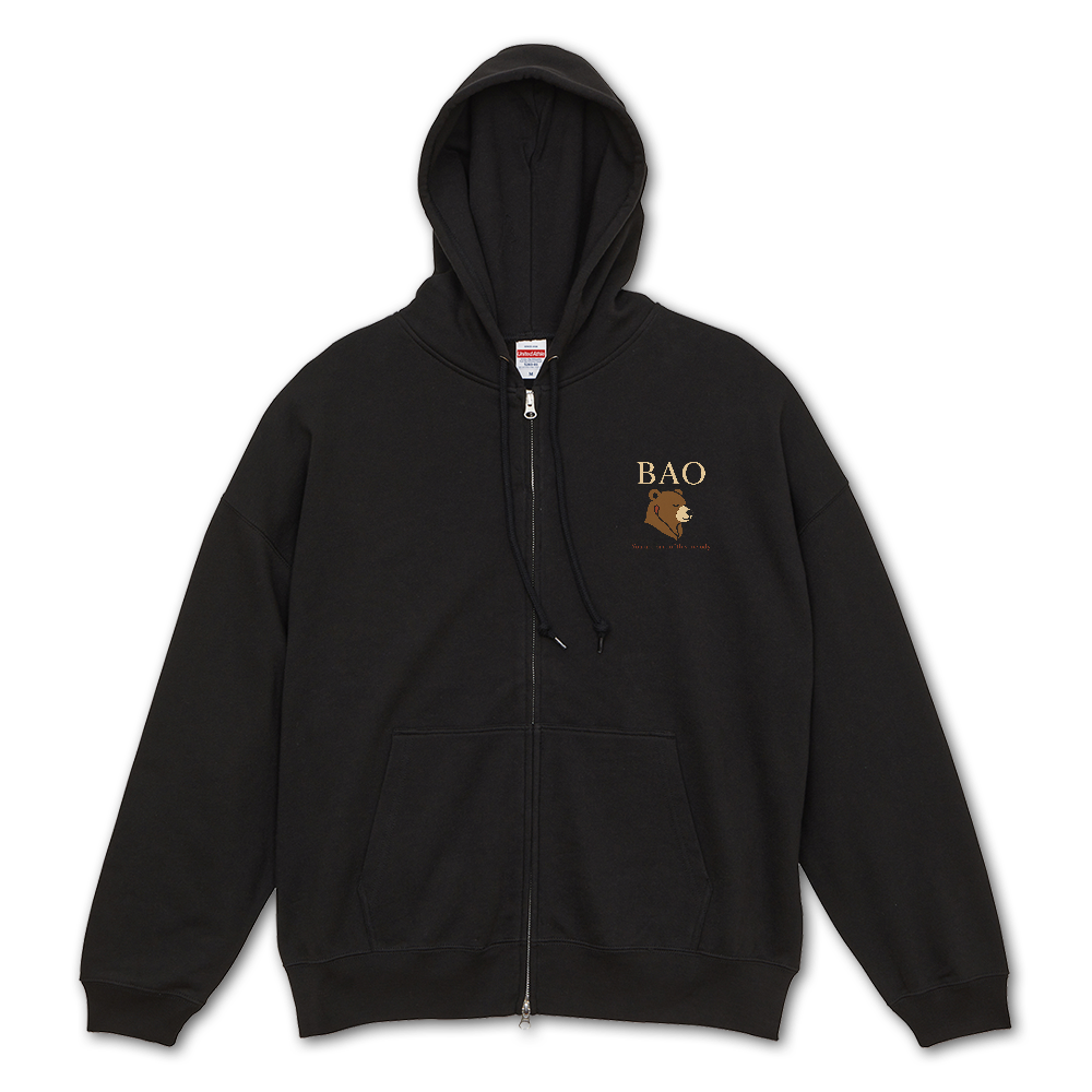 BAO　くまシャン　ジップアップパーカー
