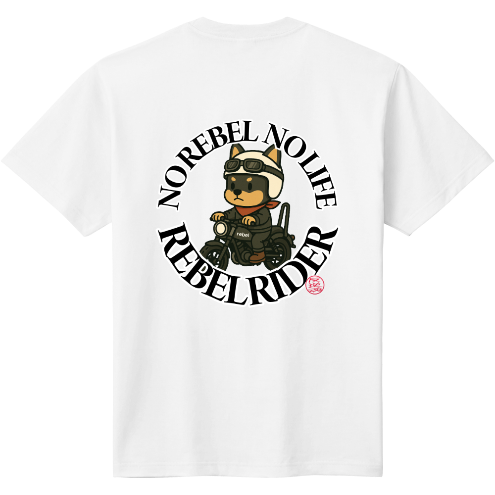 レブルワンコライダーTシャツ