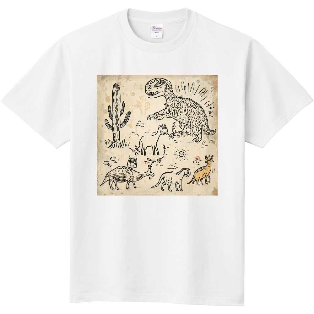 ジュラ紀のTシャツ