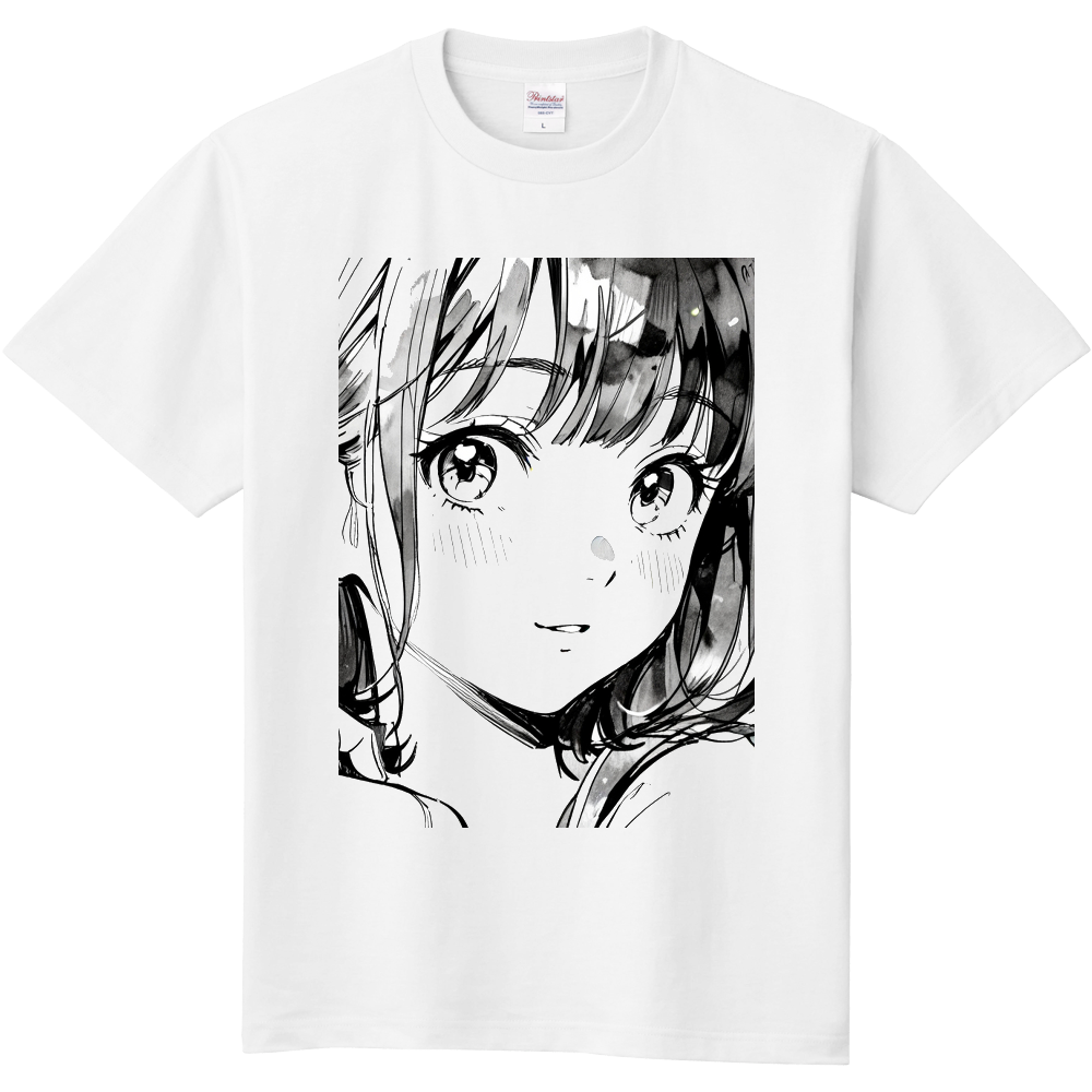 美少女のＴシャツ