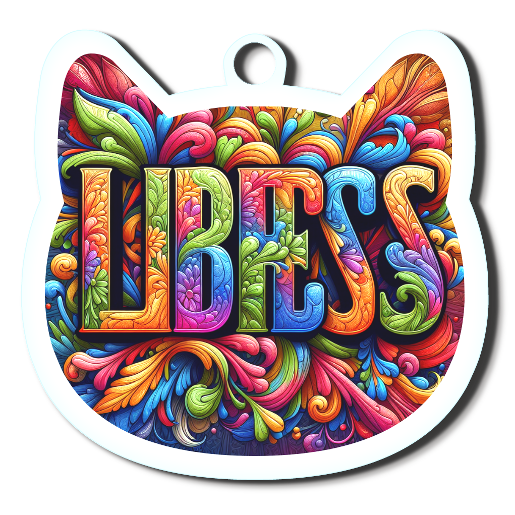 LIBRESS オリジナルキーホルダー猫型