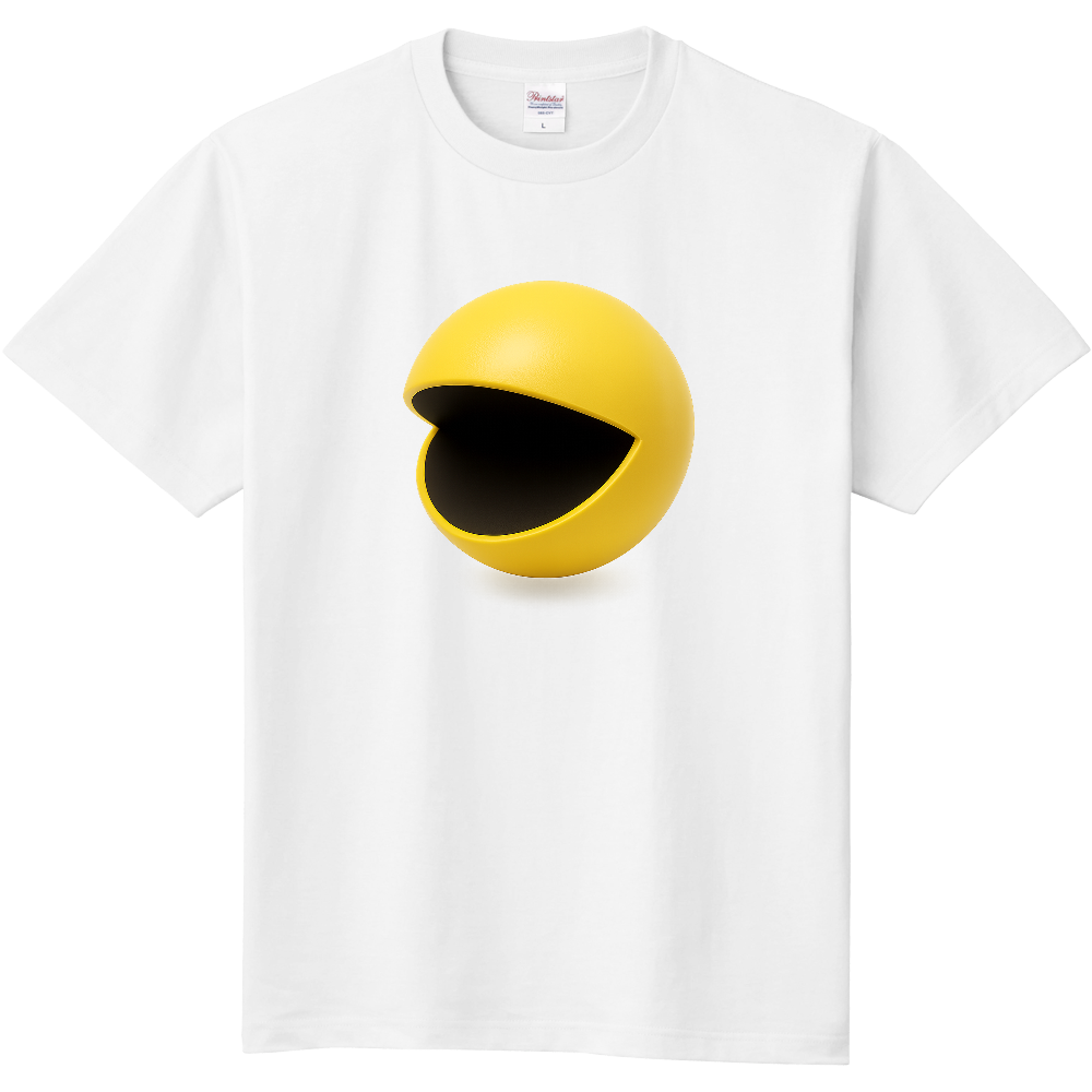 口のある球体のTシャツ