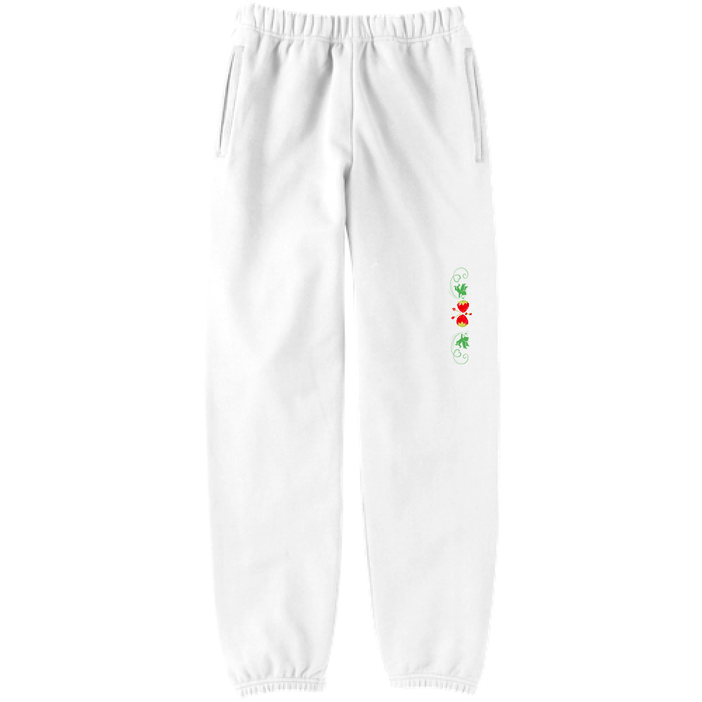 天使といちご蝶々白　スウェット