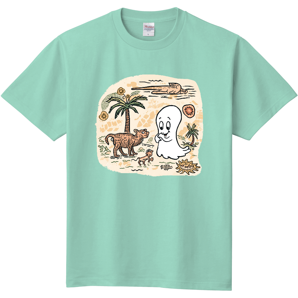 オバケと動物のＴシャツ