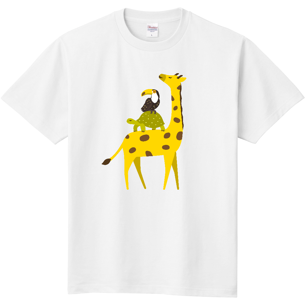  7 items キリンさんに乗るゾウガメくんとオニオオハシくん