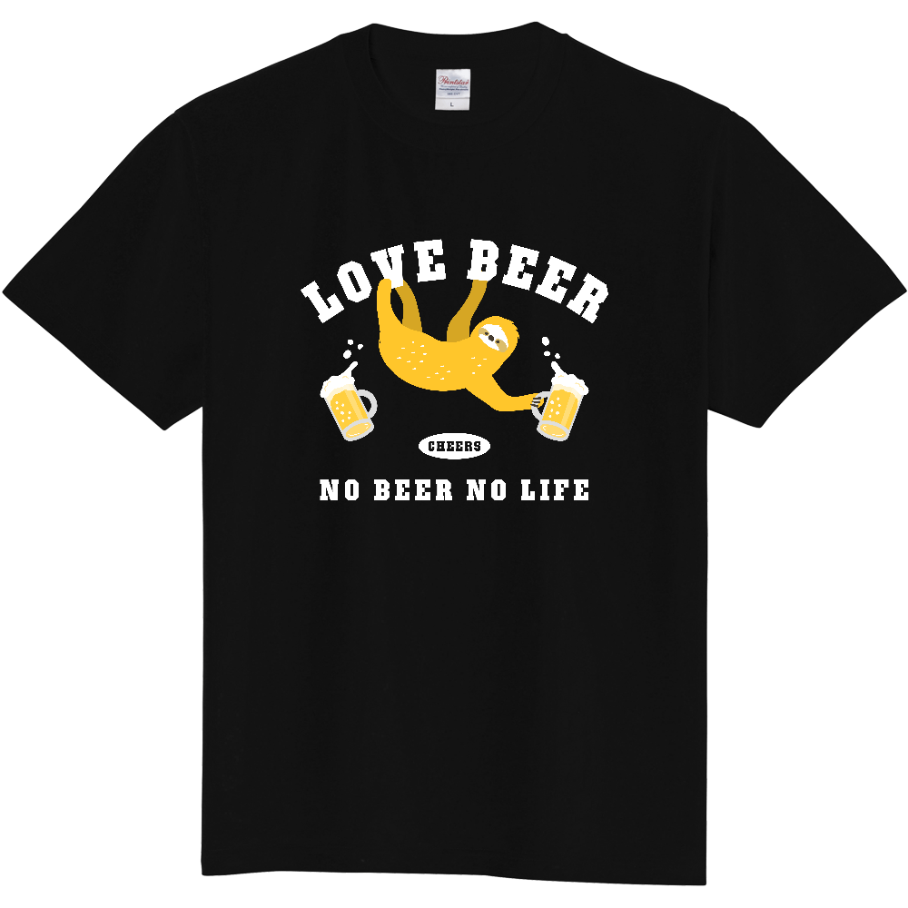 生ビール NO BEER NO LIFE ナマケモノ