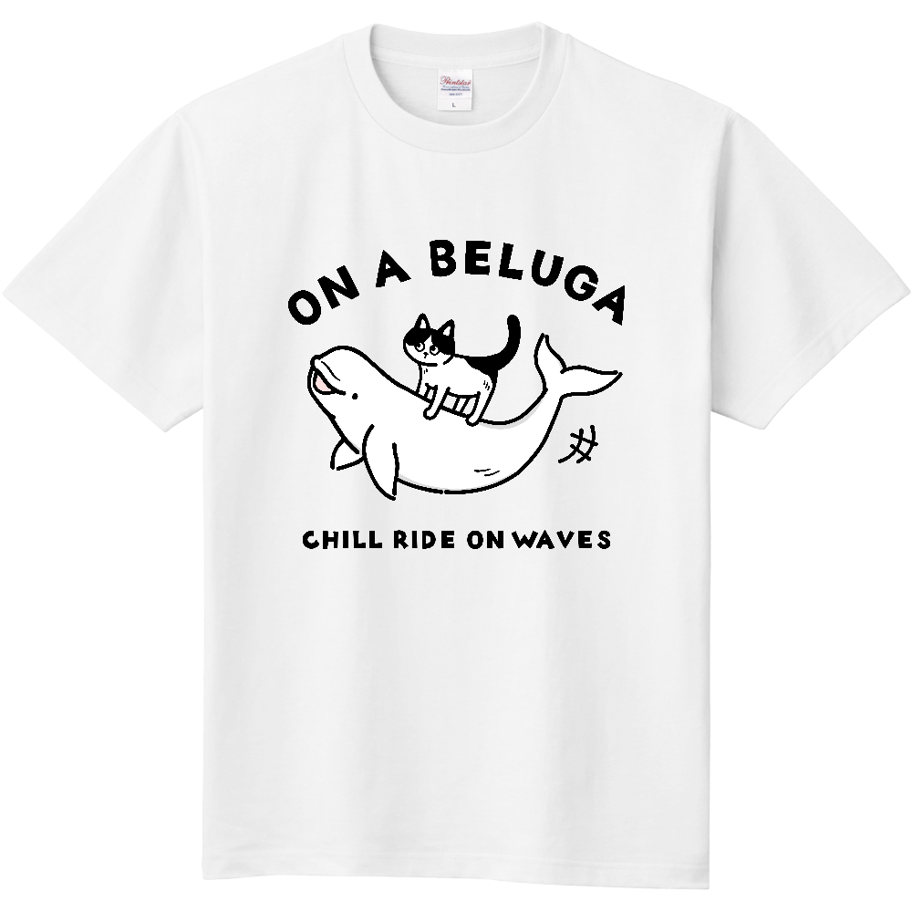 ベルーガ君とハチワレ君