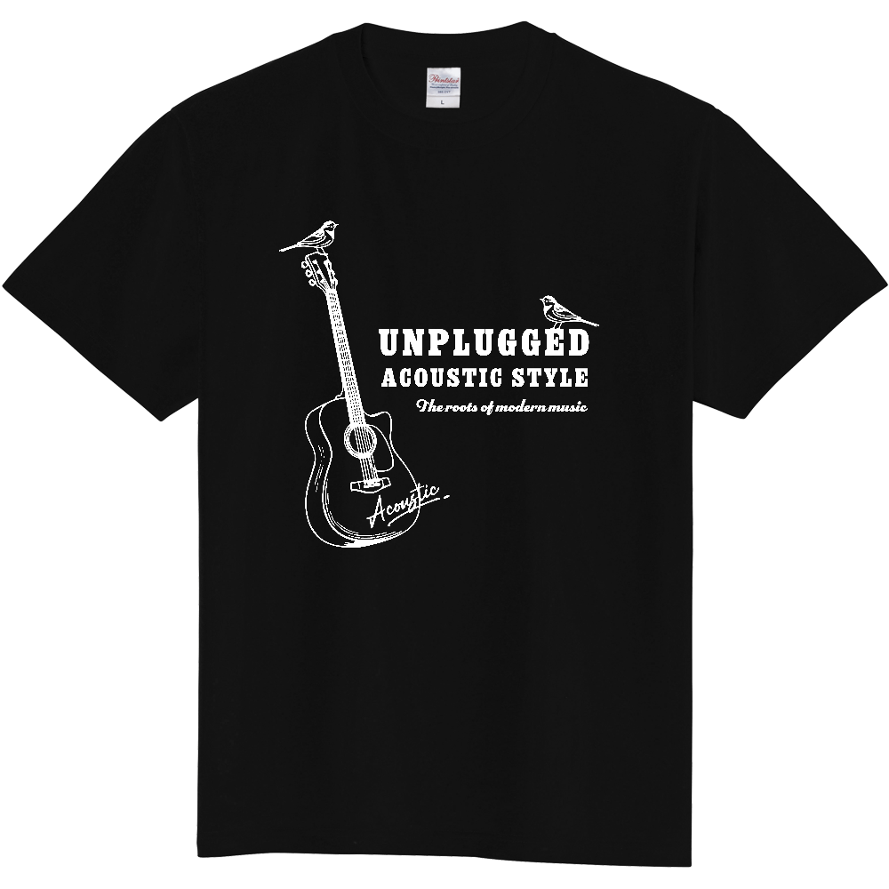 アコースティックギターとハクセキレイ WH