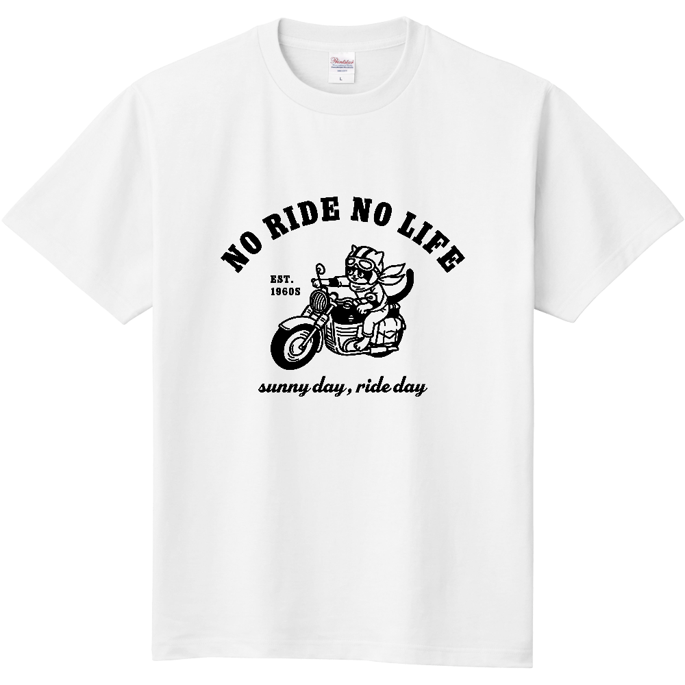 バイク乗りのハチワレ君！ pat01 BK