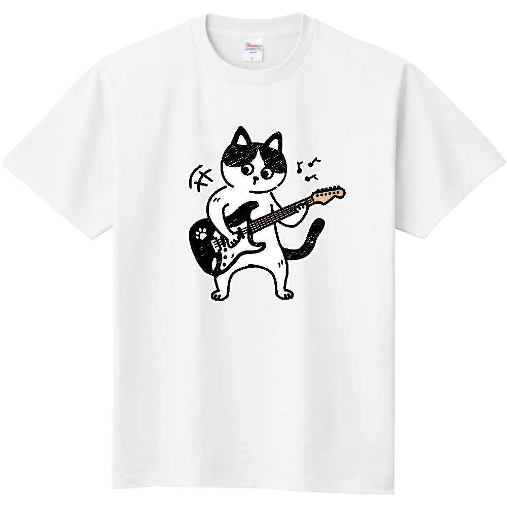 ギター弾きのハチワレ君！