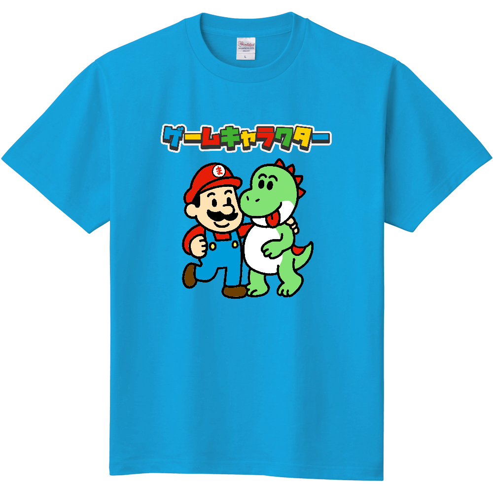 ゲームキャラクターのTシャツ