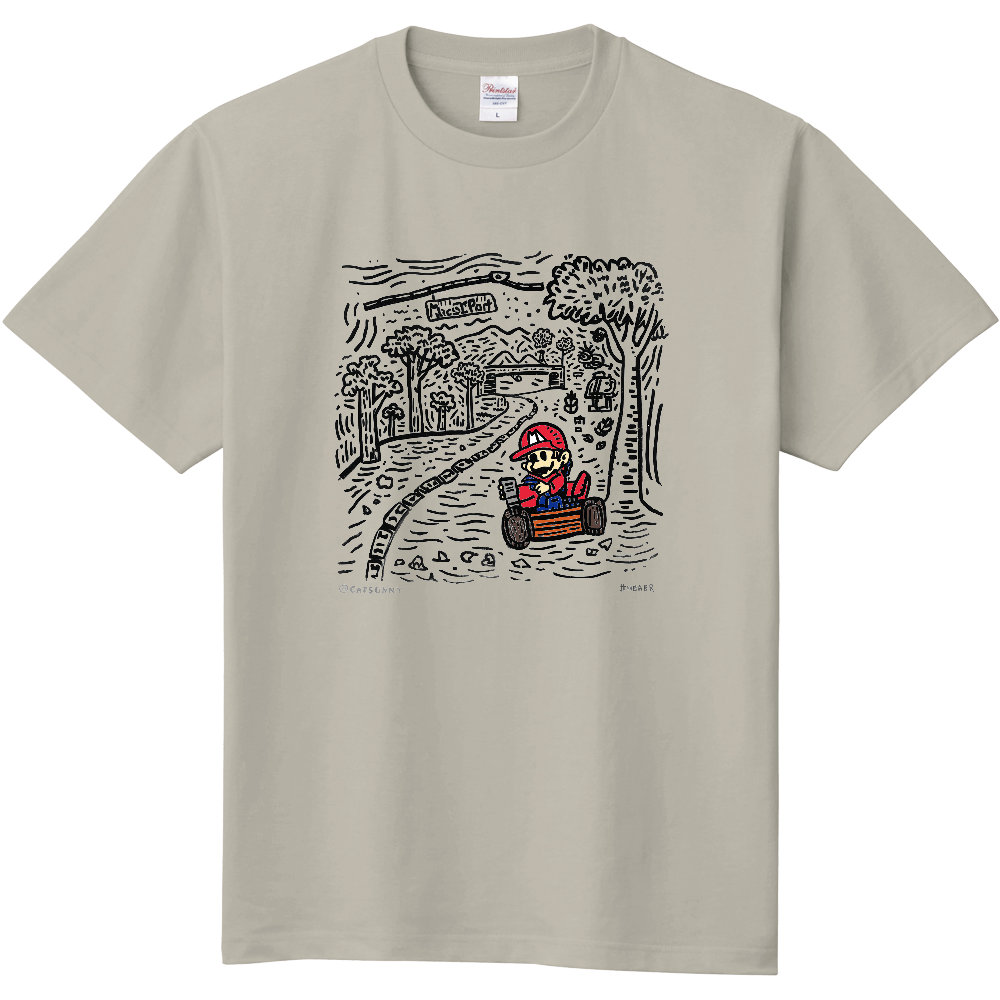 道路整備のTシャツ