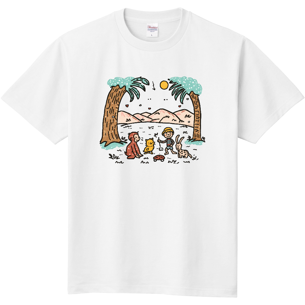 ピクニックのTシャツ