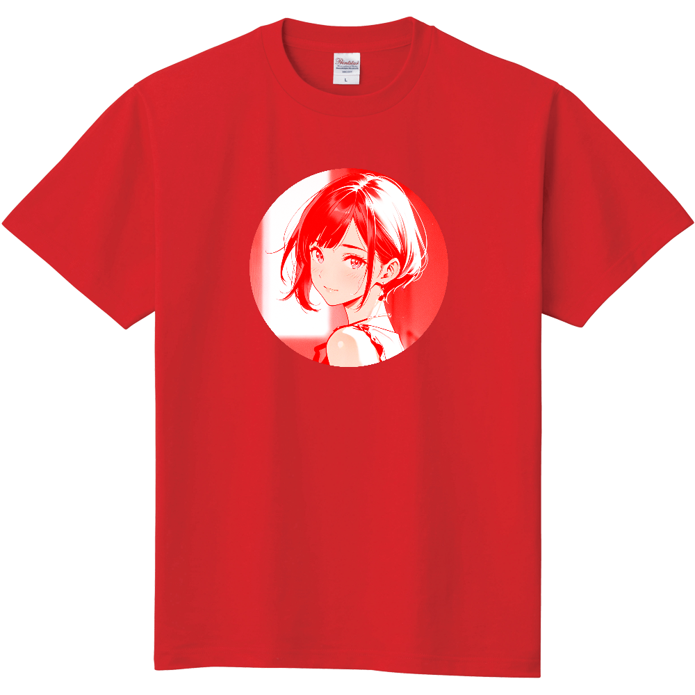 美しい女性のTシャツ