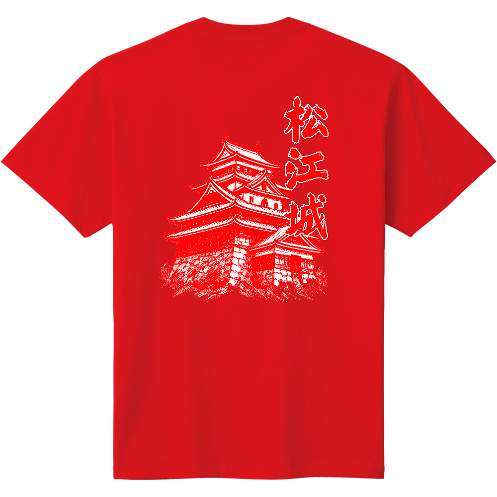 松江城のTシャツ