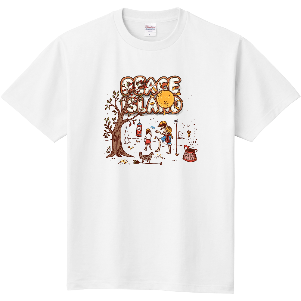 幸せ島のＴシャツ