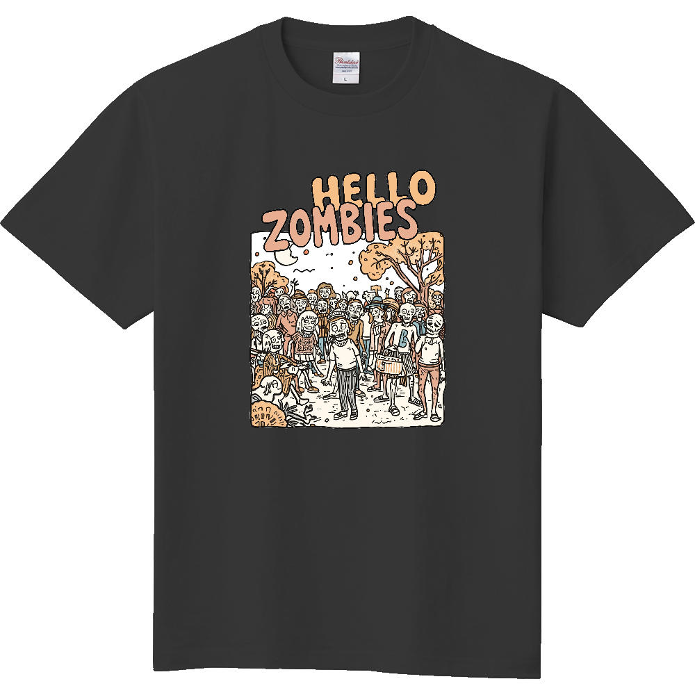 沢山のゾンビのＴシャツ