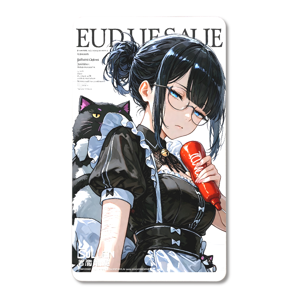 黒髪メイドと猫の物語